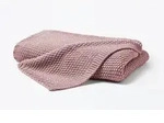 Decke STRICK (BL 170x130 cm) - rosa - BL 170x130 cm