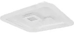 Deckenleuchte VALERIA (LBH 46.60x46.60x7.40 cm) - wei&szlig; - LBH 46.60x46.60x7.40 cm