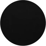Tischset VEGAN LEATHER (LBH 38x38x.20 cm) - schwarz - LBH 38x38x.20 cm