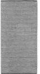 Handtuch CAMPUS Ringel (BL 50x100 cm) - grau - BL 50x100 cm