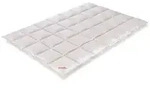 Ganzjahresbett GALIA 90 warm (BL 155x220 cm) - wei&szlig; - BL 155x220 cm