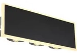 Wandleuchte SAIDY (BH 25x9 cm) - schwarz - BH 25x9 cm