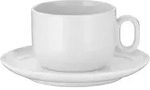 Cappuccino-Tassen-Set WMF BARISTA (LBH 16.30x16.30x10.70 cm) - wei&szlig; - LBH