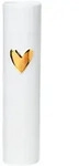 Vase HERZ (DH 5,50x17 cm) - wei&szlig; - DH 5,50x17 cm