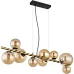 H&auml;ngeleuchte RIHA (LBH 86.60x36x120 cm) - schwarz - LBH 86.60x36x120 cm