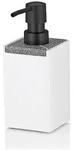 Seifenspender CUBE wei&szlig; (LBH 7x7x17.50 cm) - wei&szlig; - LBH 7x7x17.50 cm