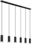 H&auml;ngeleuchte ROBBY (LBH 115x6x120 cm) - schwarz - LBH 115x6x120 cm