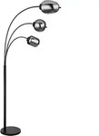 Stehleuchte BLACKY (LBH 80x60x175 cm) - schwarz - LBH 80x60x175 cm