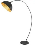 Stehleuchte GOTTFRIED (LBH 115x45x182 cm) - schwarz - LBH 115x45x182 cm