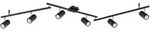 Wand-/Deckenspot ROBBY (LBH 180x10x18.50 cm) - schwarz - LBH 180x10x18.50 cm