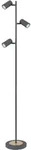 Stehleuchte ROBBY (LBH 25x23x154 cm) - grau - LBH 25x23x154 cm