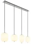 H&auml;ngeleuchte OPALE (LBH 110x18.50x120 cm) - silber - LBH 110x18.50x120 cm