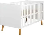Babybett roba MICK (BHT 142x85x76 cm) - wei&szlig; - BHT 142x85x76 cm