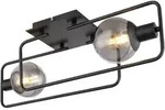 Deckenleuchte BLAMA (LBH 23x61x19 cm) - schwarz - LBH 23x61x19 cm
