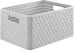 Korb COUNTRY mistelwei&szlig; (BHT 37x19x28 cm) - BHT 37x19x28 cm