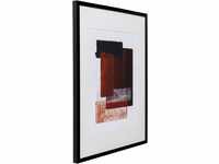 KARE DESIGN Bild BOX BACK ROT (BH 60x80 cm) BH 60x80 cm bunt Kunstdruck Gemälde