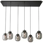 Pendelleuchte REGI (LB 115x38 cm) - schwarz - LB 115x38 cm