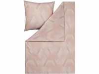 ESTELLA Bettwäsche Mako-Jersey QUINN (BL 135x200 cm) BL 135x200 cm rosa Bettbezug