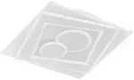 Deckenleuchte RATIO (LB 50x50 cm) - wei&szlig; - LB 50x50 cm