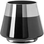 Teelichthalter JONA (DH 15x13 cm) - schwarz - DH 15x13 cm