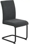 Freischwinger LINN 2er Set (BHT 43x47x42 cm) - Bezug: Stoff - BHT 43x47x42 cm