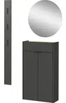Garderobe AMECA (BHT 86x200x22 cm) - BHT 86x200x22 cm