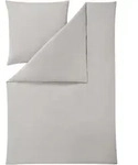 Bettw&auml;sche TAKOMA Mako-Jersey (BL 155x220 cm) - grau - BL 155x220 cm