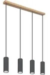H&auml;ngeleuchte ROBBY (LBH 65x6x120 cm) - braun - LBH 65x6x120 cm