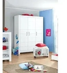 Kleiderschrank PAIDI 3-trg. FIONA (BHT 156.80x205.30x55.30 cm) - BHT