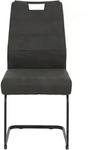 Freischwinger 2er Set (LBH 49x61x100 cm) - Bezug: Stoff - LBH 49x61x100 cm