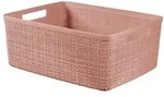 Korb JUTE rosa (BHT 36x15x28 cm) - rosa - BHT 36x15x28 cm