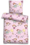 Bettw&auml;sche BIBER rosenblau (LB 135x100 cm) - rosa - LB 135x100 cm