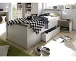 Nachtkommode LUCA (BHT 51x46x43 cm) - BHT 51x46x43 cm