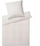 Bettw&auml;sche Jersey SOLID STRIPE ( 155x220cm, 1 Kissen 80x80) - 135x200cm, 1 Kissen
