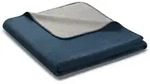 Wohndecke DUO COTTON MELANGE (BL 150x200 cm) - blau - BL 150x200 cm