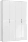 Schrankkombination PROJEKT X (BHT 130x193x34 cm) - BHT 130x193x34 cm