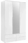 Kleiderschrank SINJA (BHT 126x208x57 cm) - BHT 126x208x57 cm