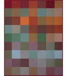 Wohndecke COLOUR-WOVEN (BL 220x240 cm) - rot - BL 220x240 cm