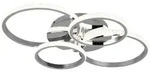 Deckenleuchte CIRES LED (BHT 65.50x8.50x49.50 cm) - silber - BHT 65.50x8.50x49.50 cm