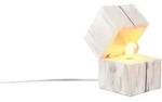Tischleuchte TREASURE (BHT 12x16x12 cm) - wei&szlig; - BHT 12x16x12 cm