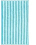 Handtuch CAMPUS Ringel (BL 50x100 cm) - t&uuml;rkis - BL 50x100 cm