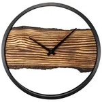 Wanduhr NEXTIME WALD (DT 45x4.50 cm) - braun - DT 45x4.50 cm