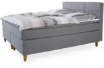 Boxspringbett KIZZA (LF 180x200 cm) - Bezug: Stoff - LF 180x200 cm
