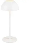 Tischleuchte RICARDO LED AKKU (DH 13.50x30 cm) - wei&szlig; - DH 13.50x30 cm