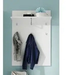 Garderobenpaneel SUNSHINE (BHT 80x119x30 cm) - wei&szlig; - BHT 80x119x30 cm