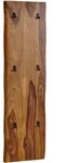 Garderobenpaneel (LBH 40x7x140 cm) - braun - LBH 40x7x140 cm