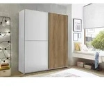 Kleiderschrank BELSY (BHT 170x196x59 cm) - wei&szlig; - BHT 170x196x59 cm