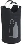 Flaschensammler JUMBO (HT 72x38 cm) - schwarz - HT 72x38 cm