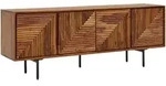 Lowboard (LBH 140x33x54 cm) - braun - LBH 140x33x54 cm