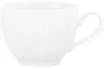 Kaffeeobertasse AMINA (BHT 11,50x6,70x8,80 cm) - wei&szlig; - BHT 11,50x6,70x8,80 cm